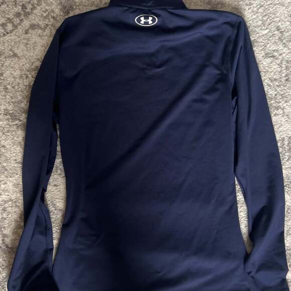 Under Armour Women's ColdGear Authentic Mock Neck Long Sleeve Shirt - Picture 6 of 6
